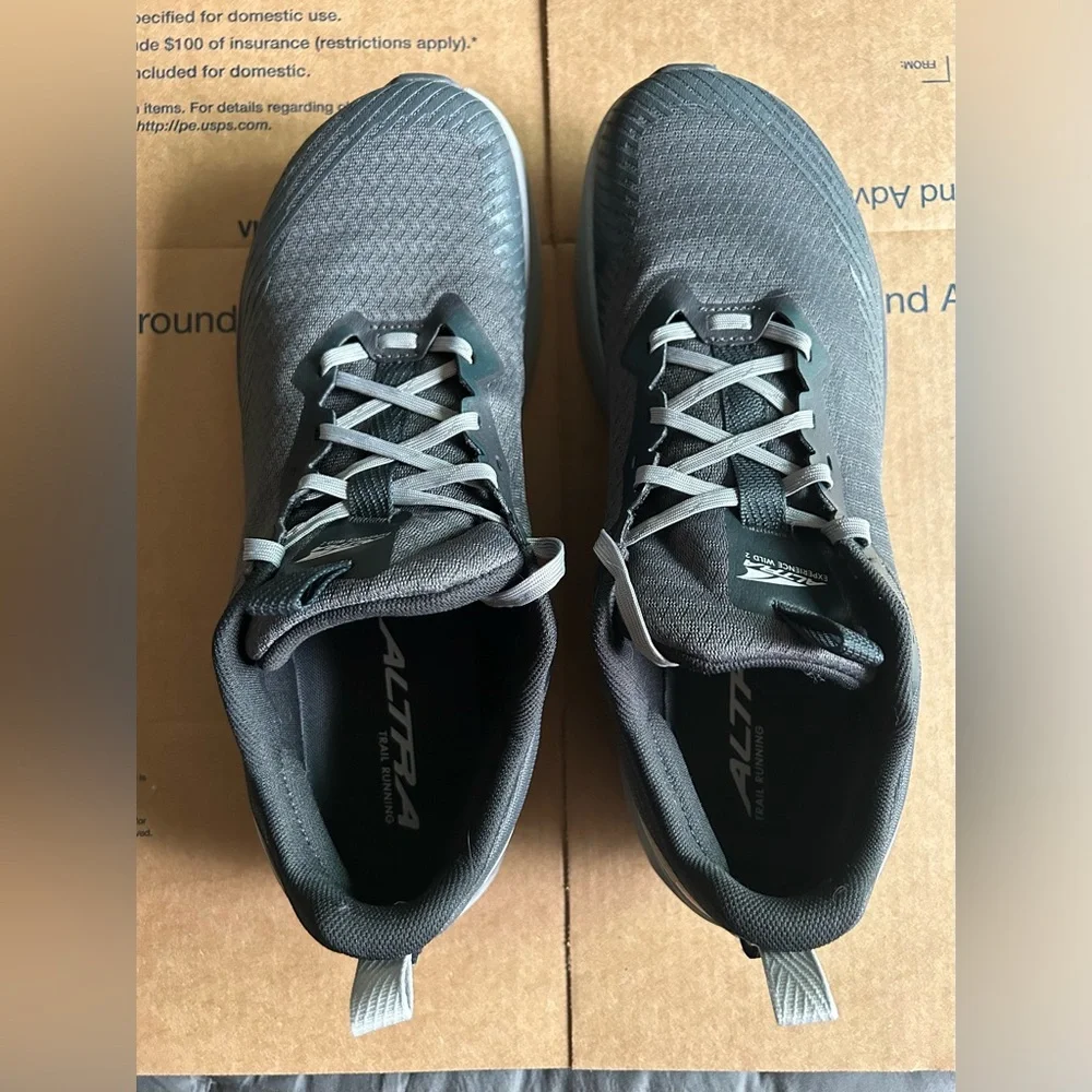 ALTRA Experience Wild 2 Men’s 13 Trail Running Shoes black/grey ALMOST NEW - Picture 15 of 16